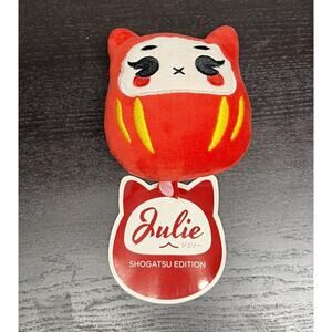 Japan Crate Plush Mini Lunar New Year Cat Julie Puni Macaroon Collectible w/ Tag
